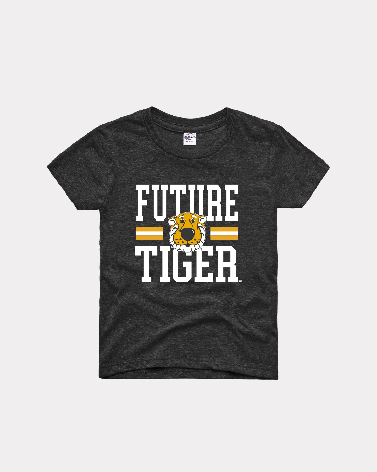 Kids Missouri Future Tiger Black T-Shirt | CHARLIE HUSTLE