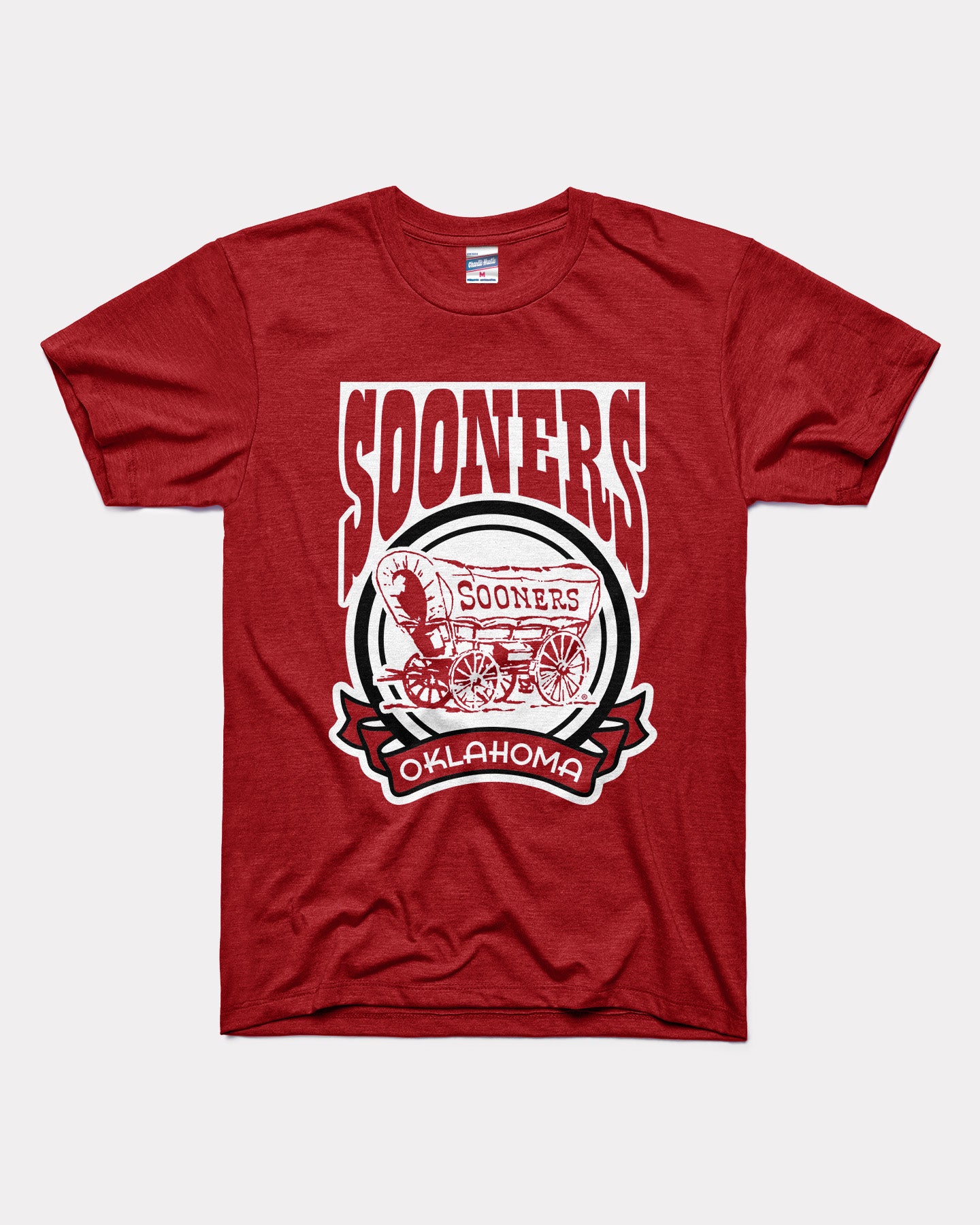 Oklahoma Sooners Cola Cardinal T-Shirt | CHARLIE HUSTLE