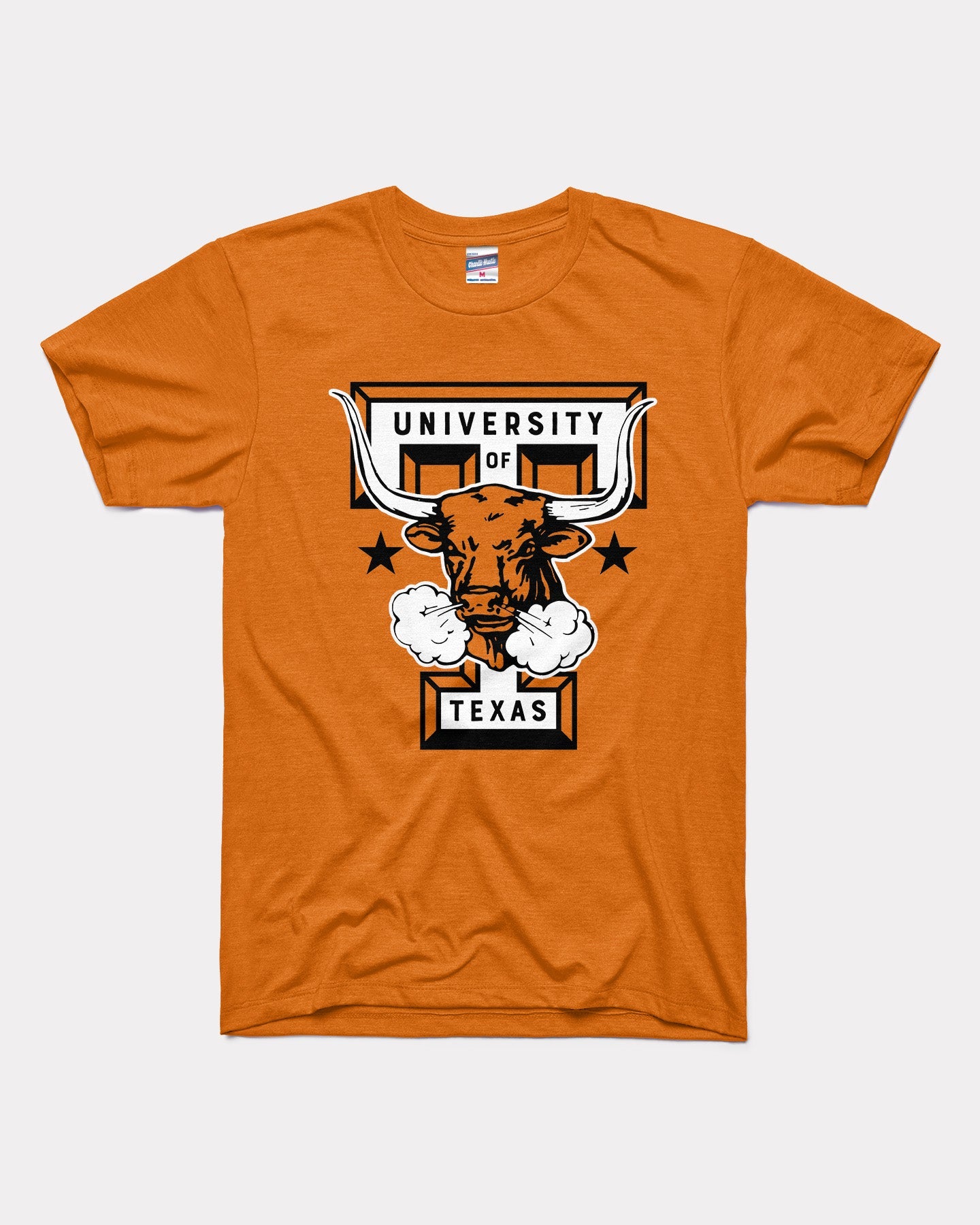 texas longhorn dress shirts Wild Steer: Fiery Longhorn Button-Up Shirt | Size XL