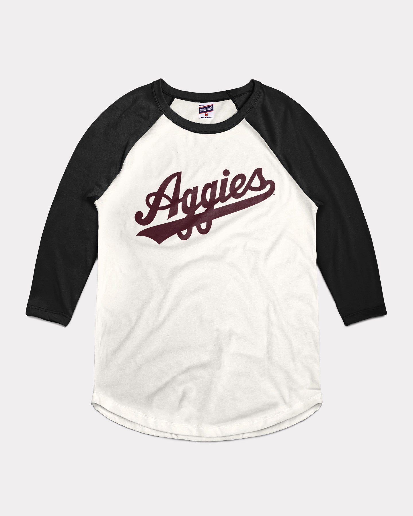 Texas A&M Aggies Gig 'Em White Vintage T-Shirt