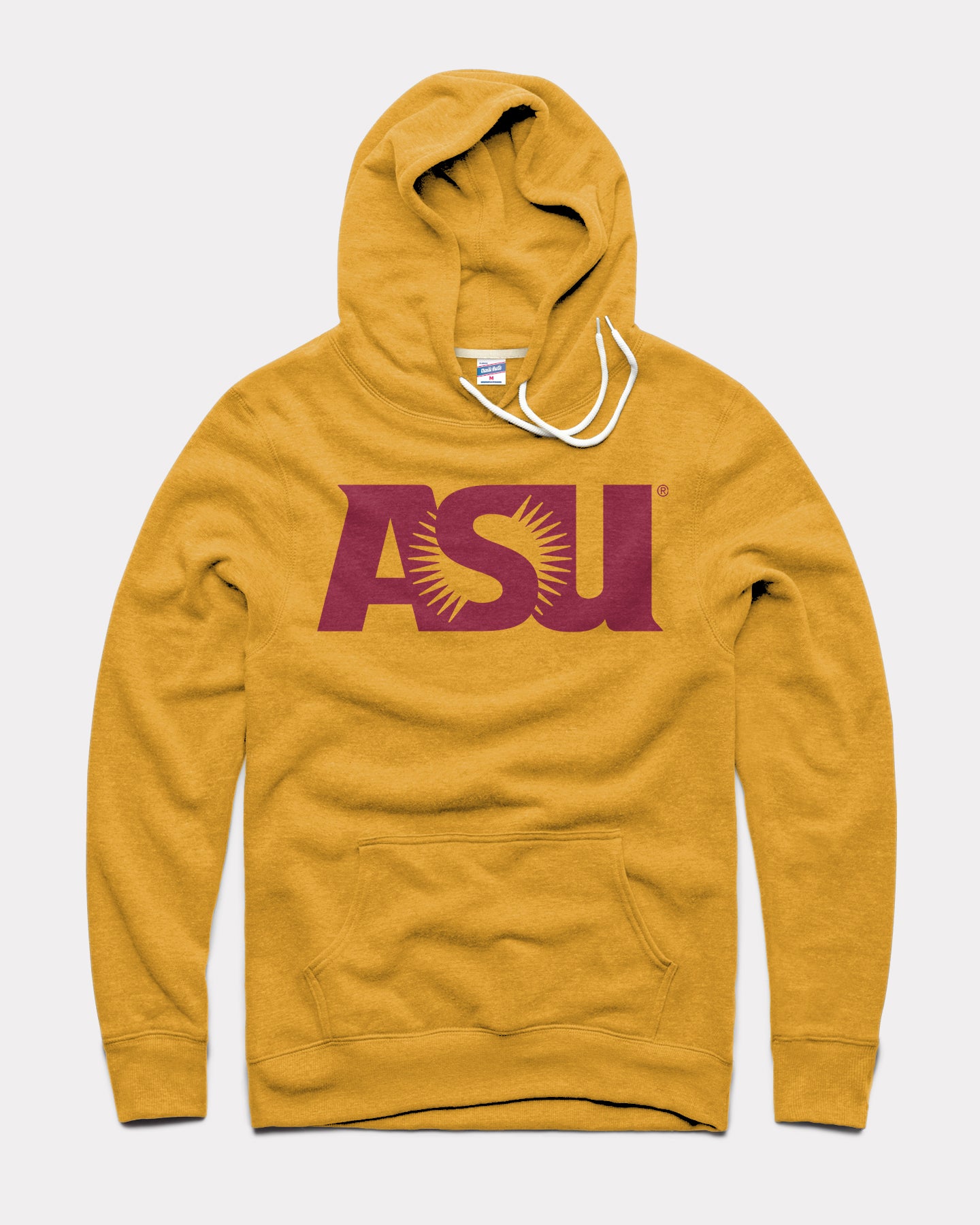 Arizona State Sun Devils ASU Logo Gold Hoodie | CHARLIE HUSTLE