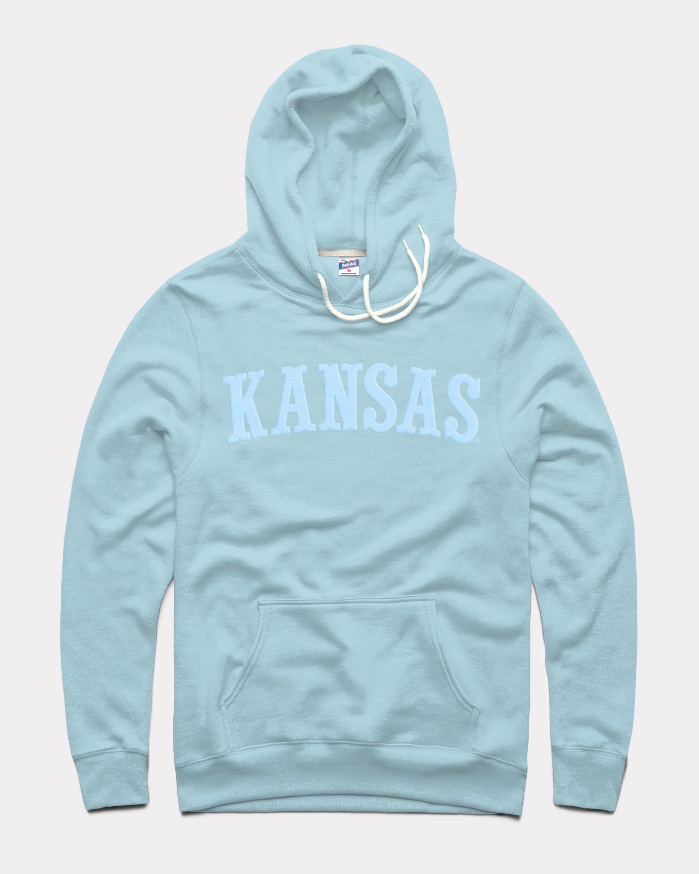 Kansas Jayhawks Puff Ink Powder Hoodie | CHARLIE HUSTLE