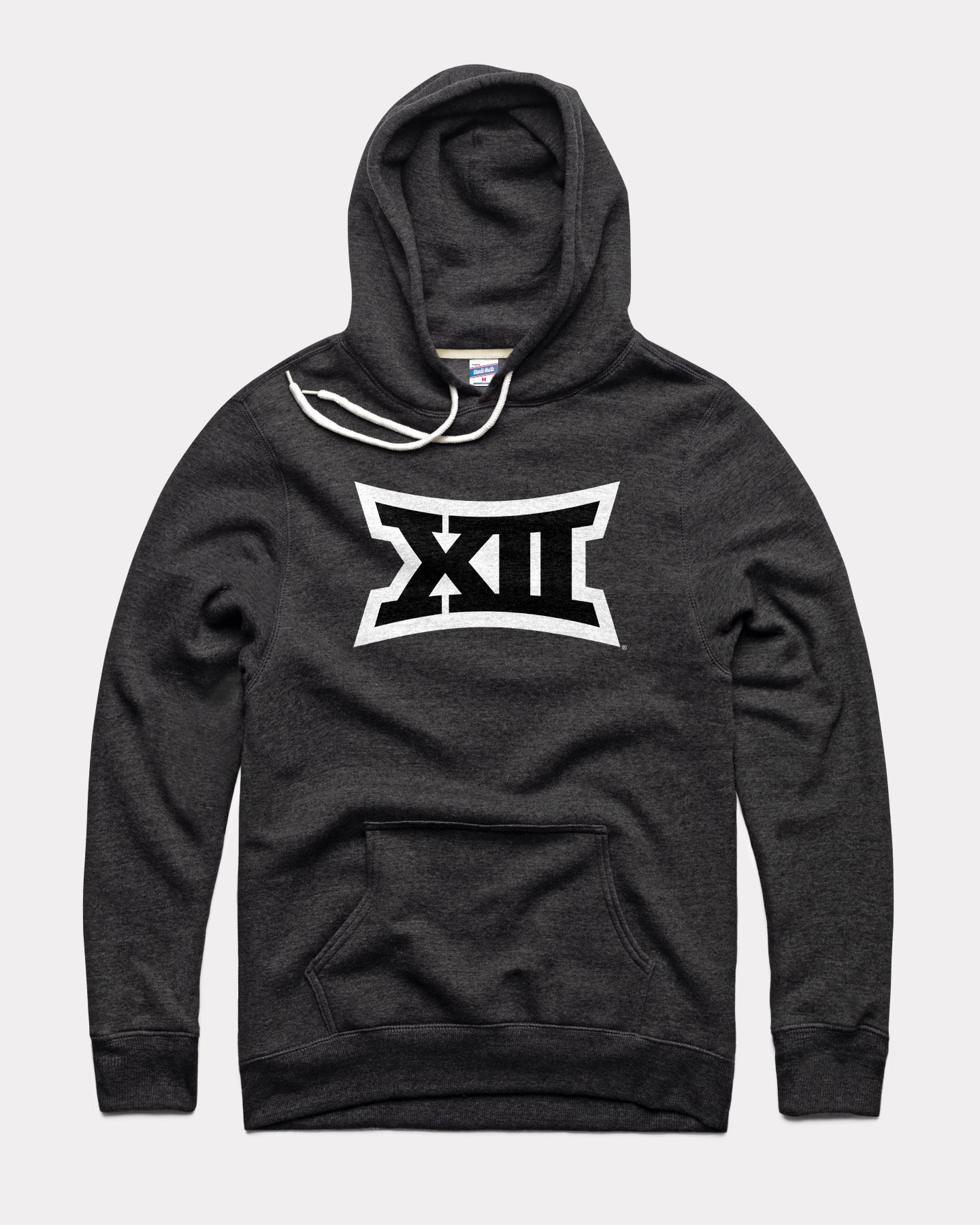 Big 12 Basketball School Logos Black Hoodie | CHARLIE HUSTLE