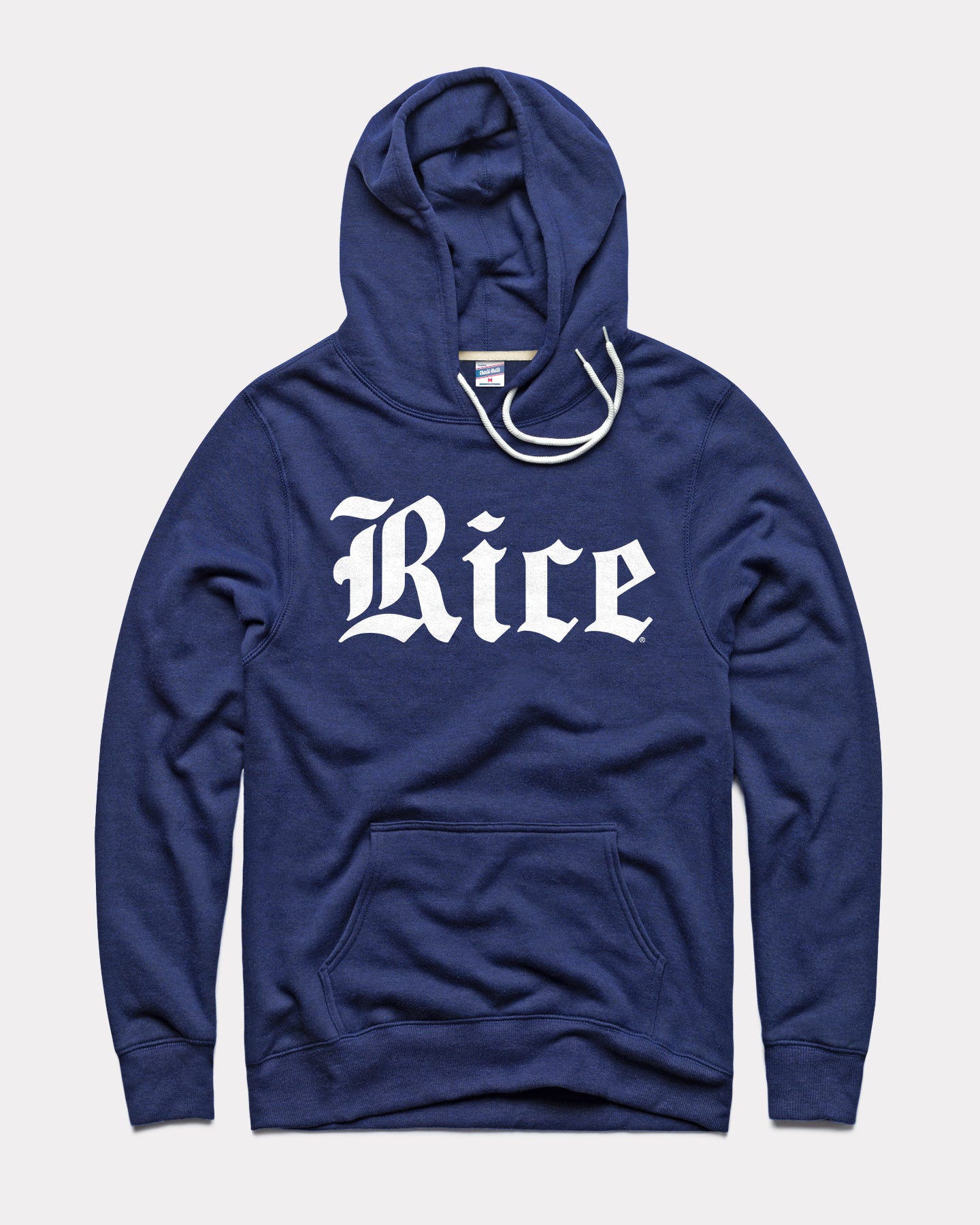 Rice Owls Script Navy Hoodie | CHARLIE HUSTLE