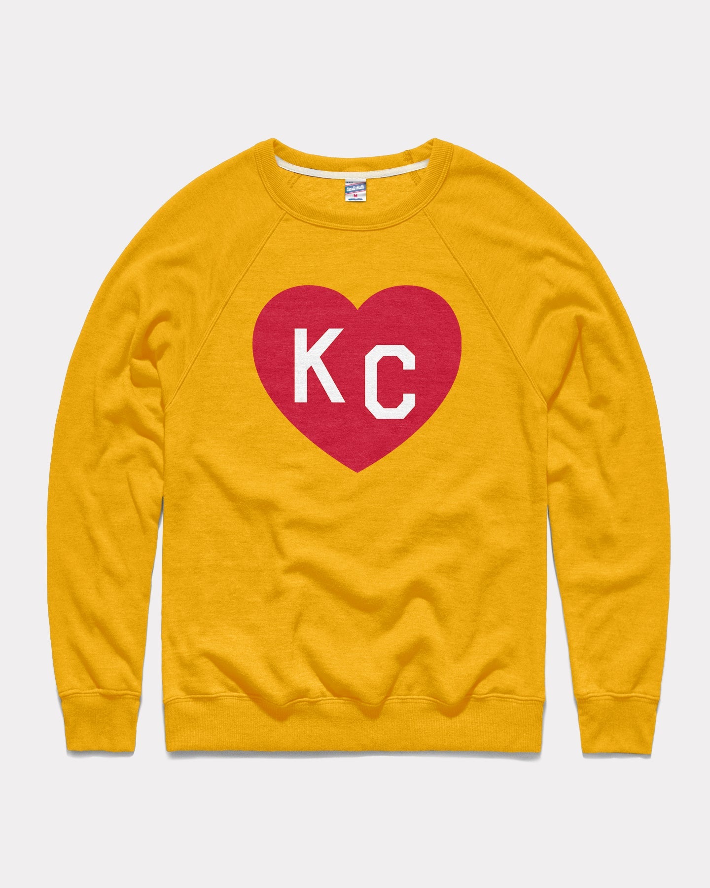 Charlie Hustle KC Heart Tee Red/Gold L