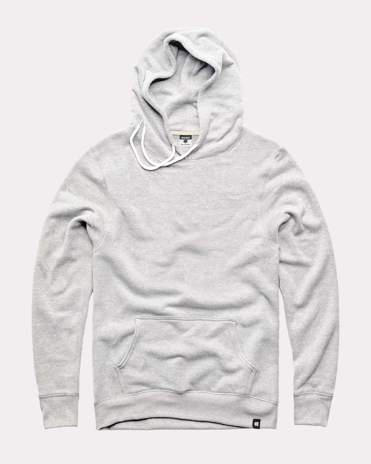 Ash Grey Essential Unisex Hoodie | CHARLIE HUSTLE