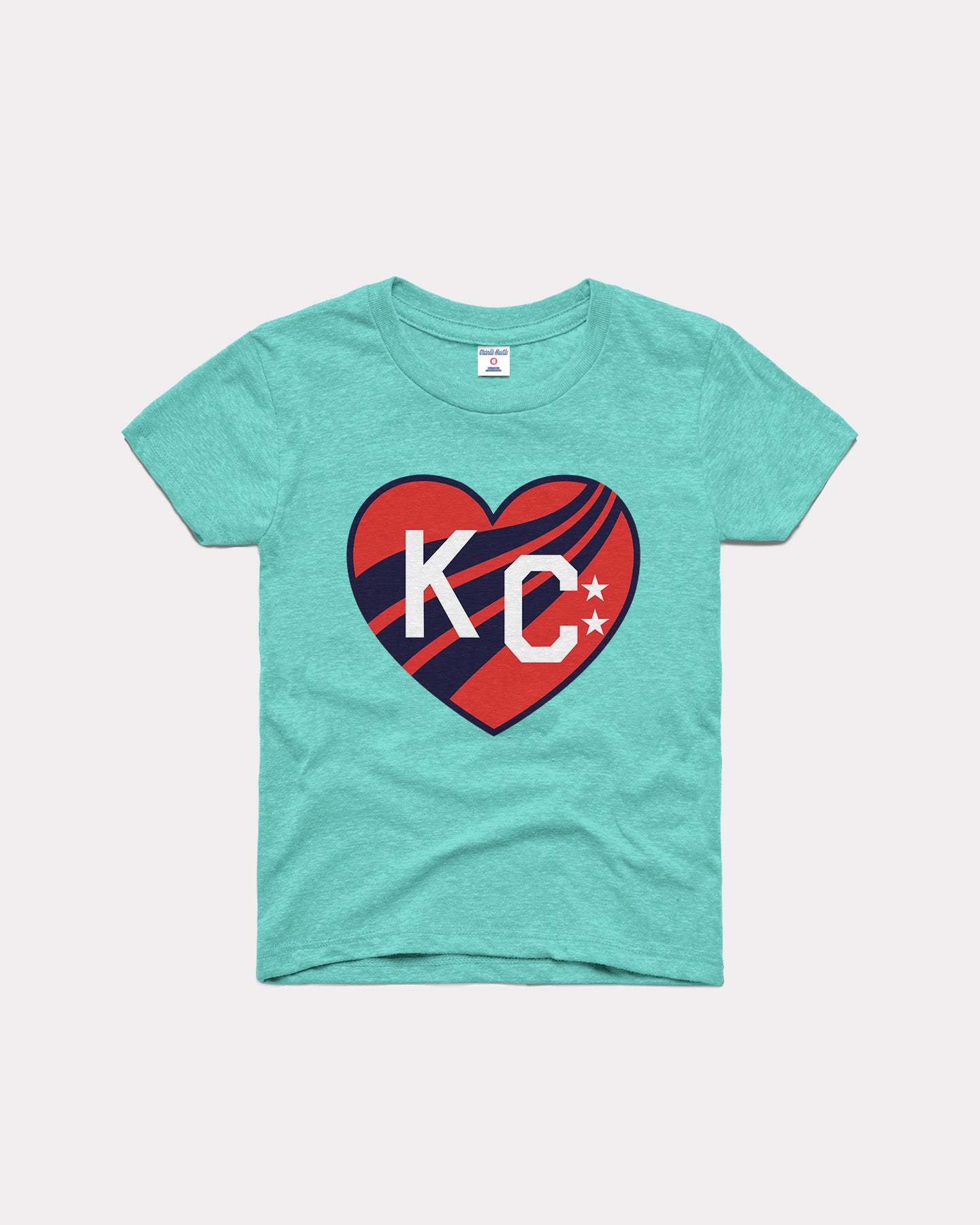 Charlie Hustle KC Current KC Heart Hoodie - Red