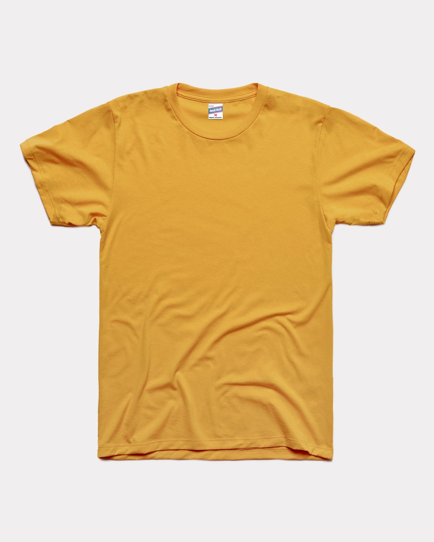 Gold Unisex Essential Vintage T-Shirt | CHARLIE HUSTLE