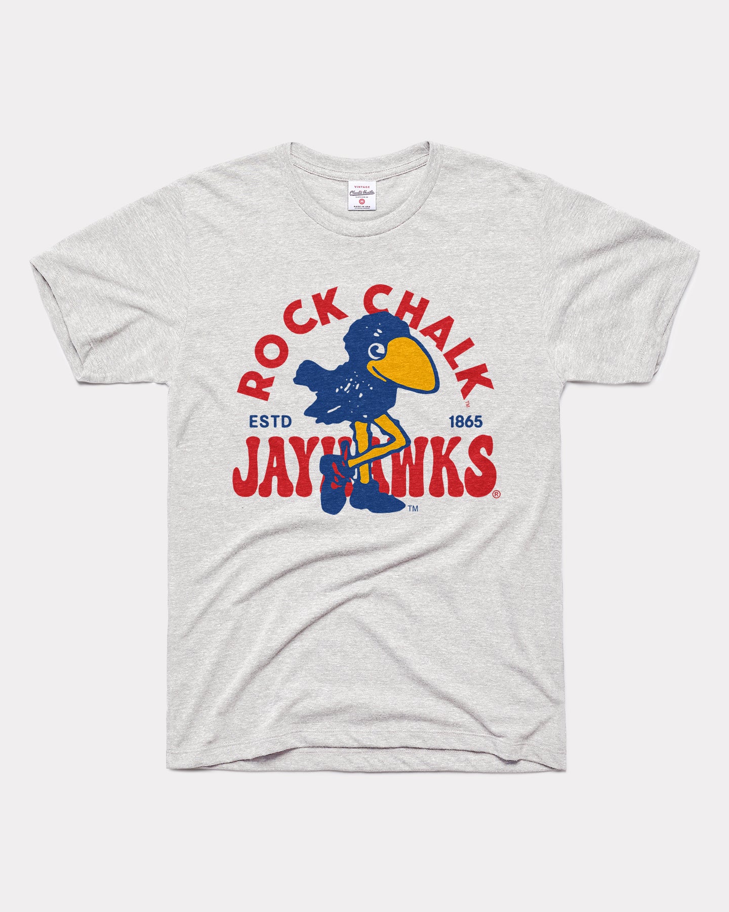 Kansas Jayhawks Arch Est. 1865 Triblend Tee - Royal Blue – Jocks Nitch Kansas Jayhawks Arch Est. 1865 Triblend Tee - Royal Blue – Jocks Nitch