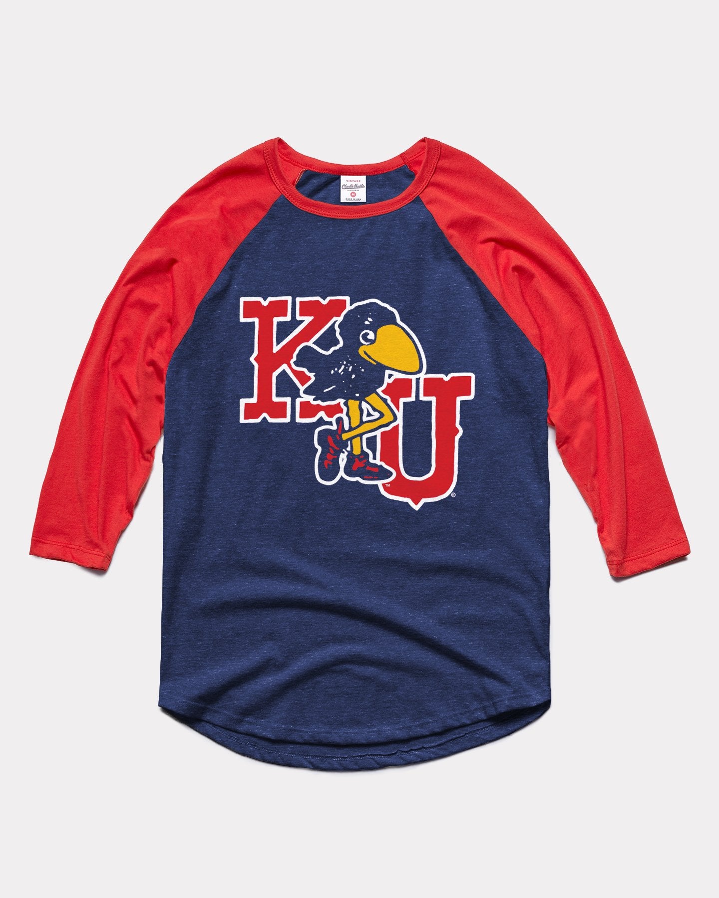 Vintage University of Kansas T Shirt Tee NCAA Basketball Gear 