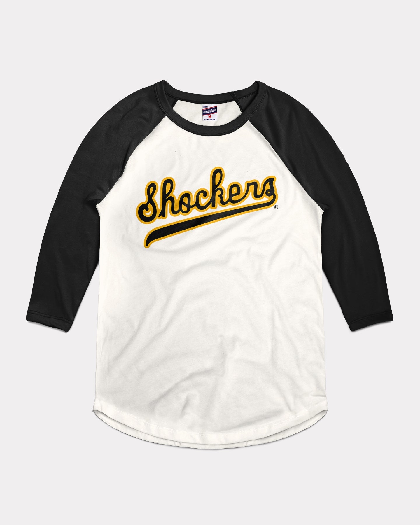 Shockers Logo' Unisex Baseball T-Shirt