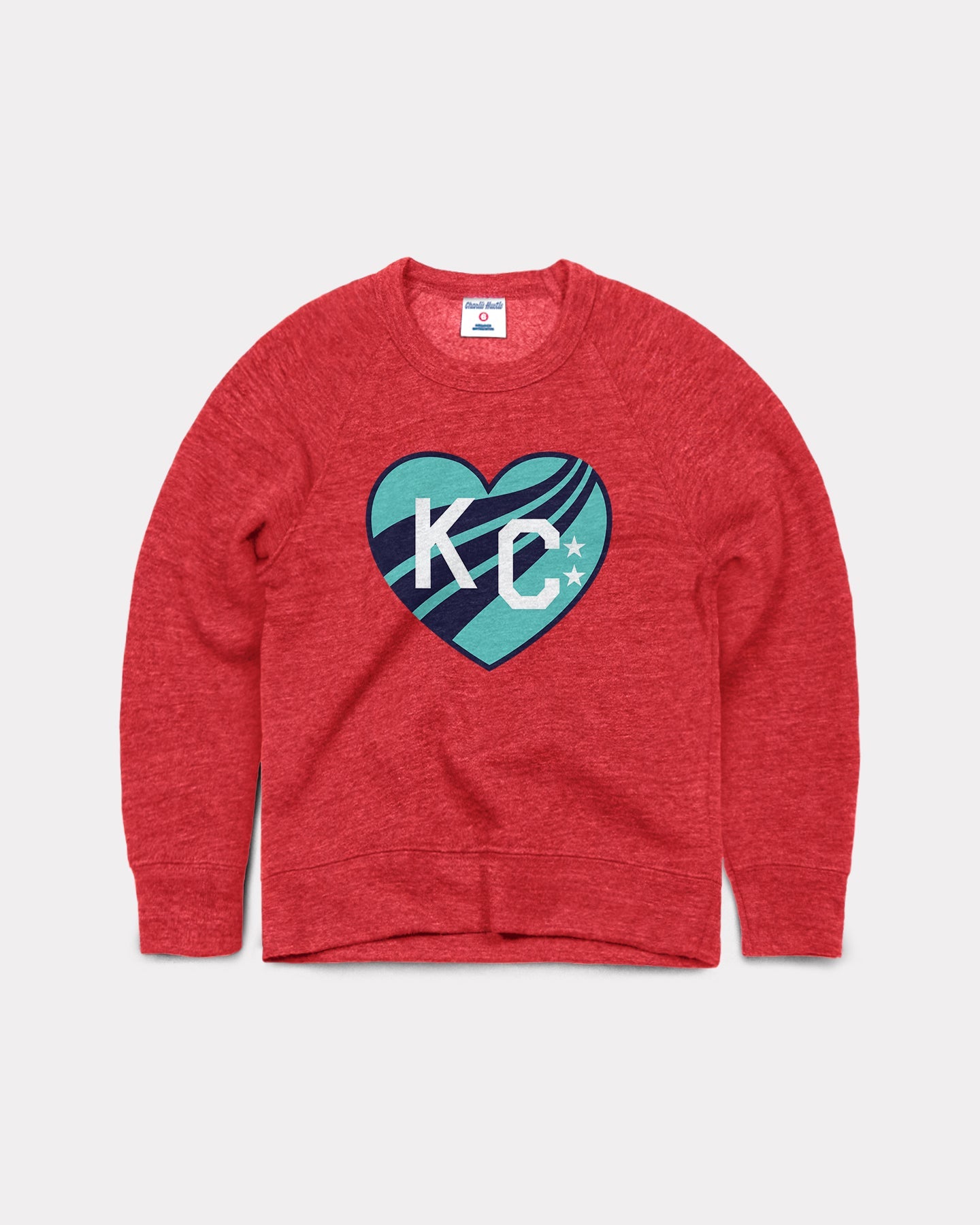 Charlie Hustle KC Current KC Heart Tee - Red XXL