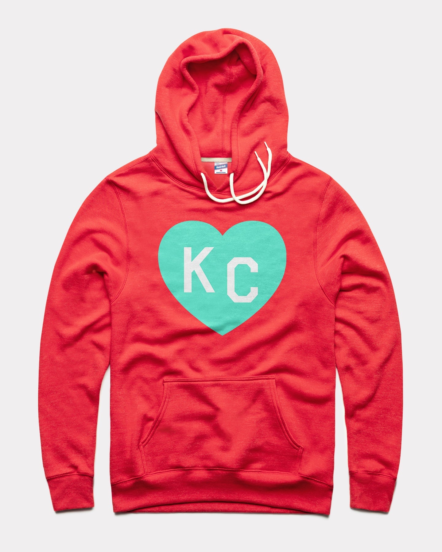 Red & Gold KC Heart Flag | Charlie Hustle