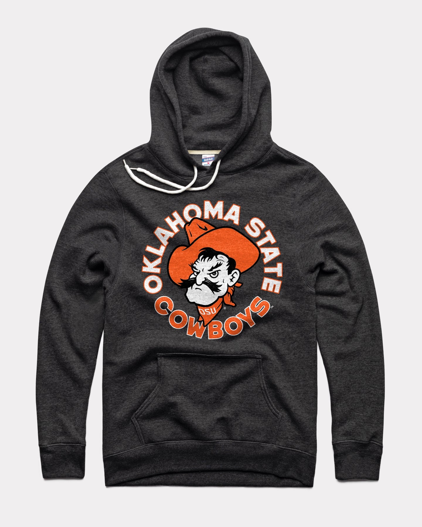 Oklahoma State Cowboys Black Vintage Hoodie CHARLIE HUSTLE