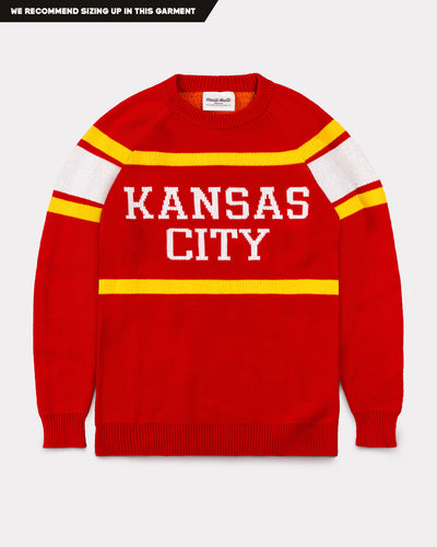 Kansas City Stripes Red Sweater