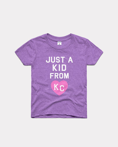 Just A Kid From Kansas City Lavender T-Shirt