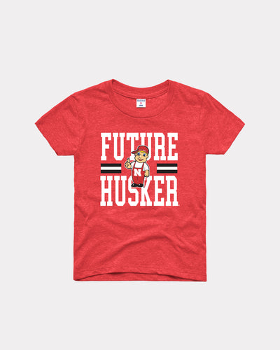 Kids Nebraska Future Husker Red T-Shirt 