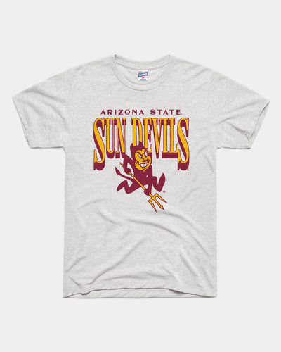 Ash Grey Arizona State Sundevils Vintage T-Shirt