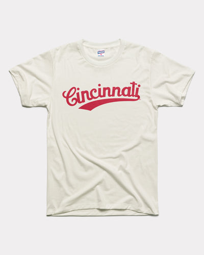 White Cincinnati Bearcats Vault Script Vintage T-Shirt