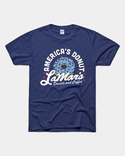 Navy LaMar's Donuts and Coffee Vintage T-Shirt