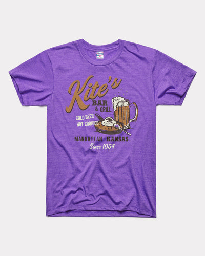 Purple Kite's Bar and Grill Manhattan Kansas Vintage T-Shirt