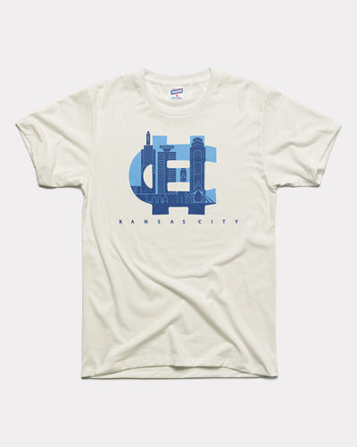 White CH Monogram Kansas City Vintage T-Shirt