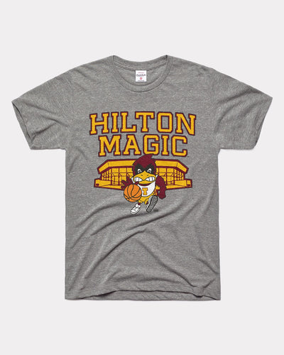 Grey Iowa State Hilton Magic Vintage T-Shirt