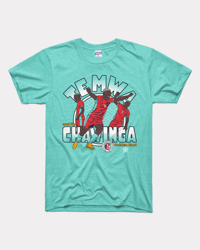 Teal NWSLPA Temwa Chawinga Golden Boot Vintage T-Shirt