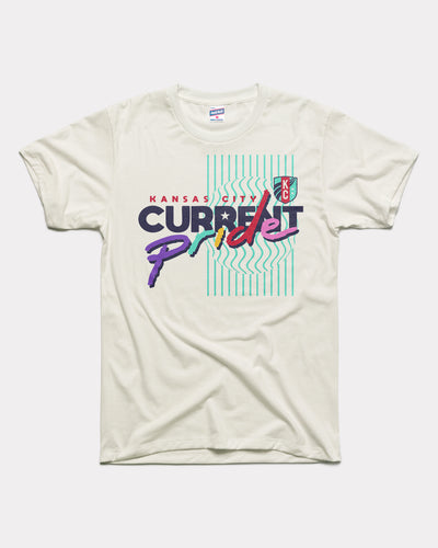 Kansas City Current Pride Night Vintage White T-Shirt