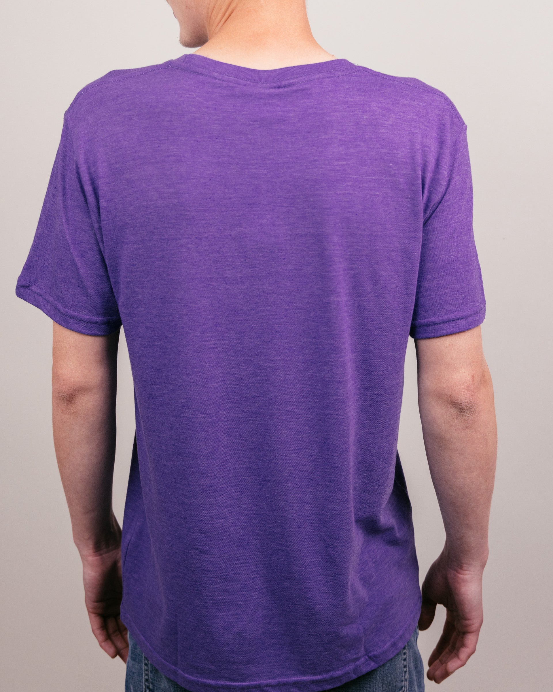 Fight! Leaning K-State Wildcat Purple T-Shirt | CHARLIE HUSTLE