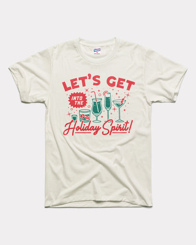 Holiday Spirit Vintage White T-Shirt