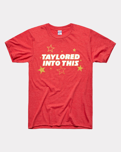 Taylored Into This Red T-Shirt 