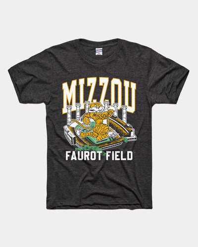 Black Missouri Tigers Faurot Field Vintage T-Shirt