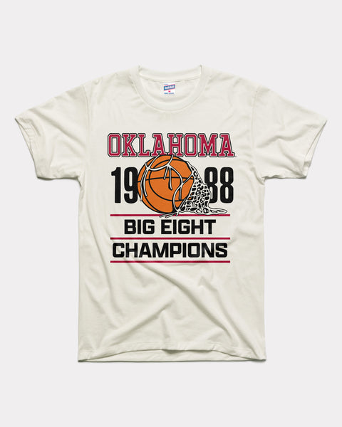 OU Sooners 1988 Basketball Champs White T-Shirt | CHARLIE HUSTLE