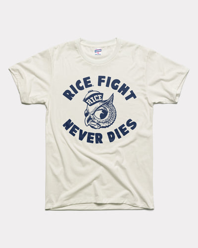 White Rice Owls Fight Vintage T-Shirt