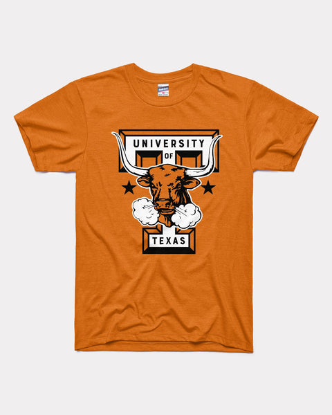 Texas Longhorns Burnt Orange Hook Em Sign Short Sleeve T Shirt