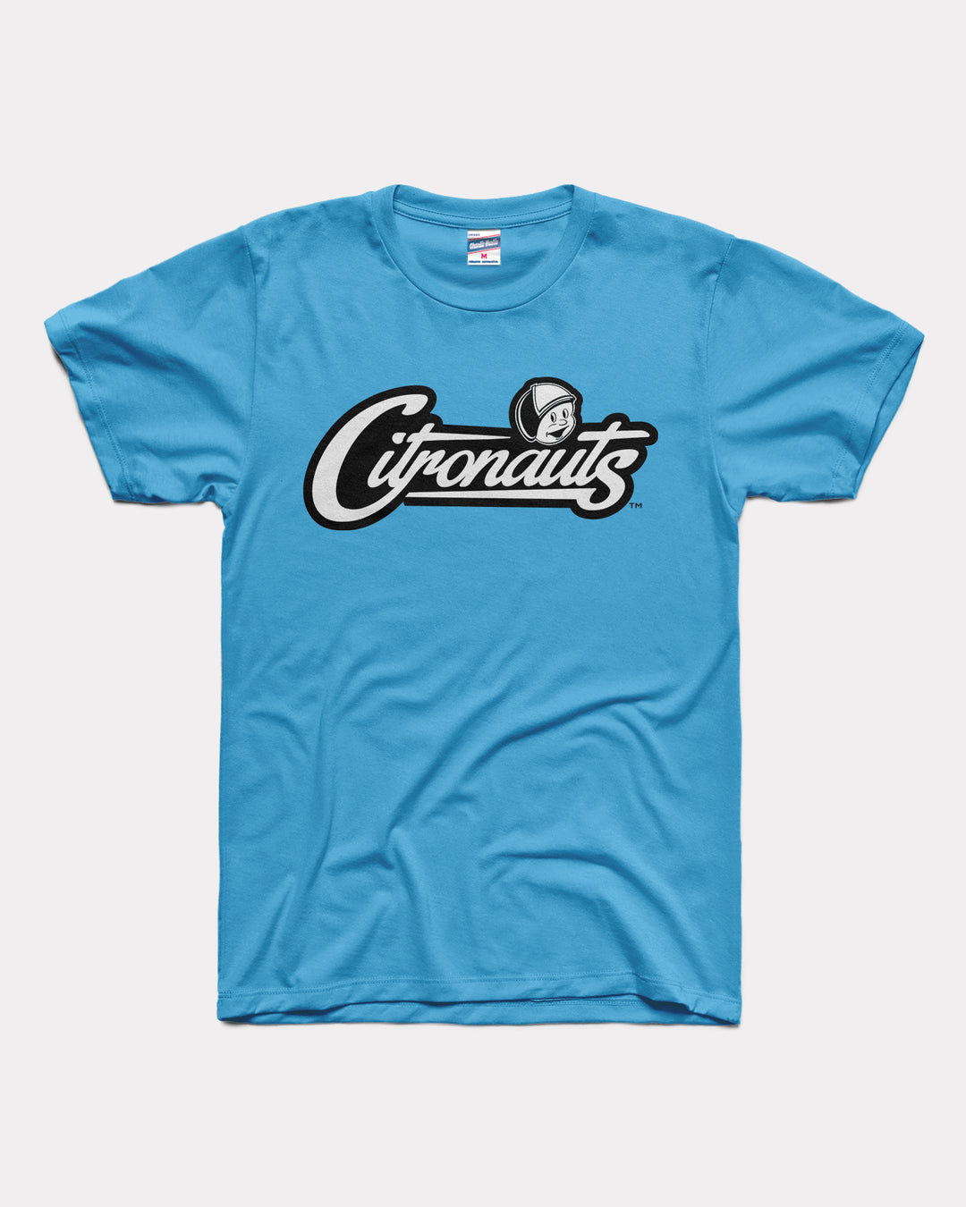 UCF Citronauts Script Electric Blue T-Shirt | CHARLIE HUSTLE