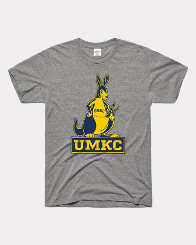 Grey UMKC Roos Vintage T-Shirt