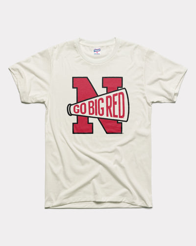 Nebraska Cornhuskers Block N Vintage White T-Shirt