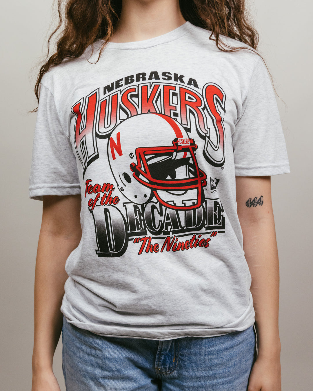 Nebraska Huskers Team of the Decade Ash T-Shirt | CHARLIE HUSTLE