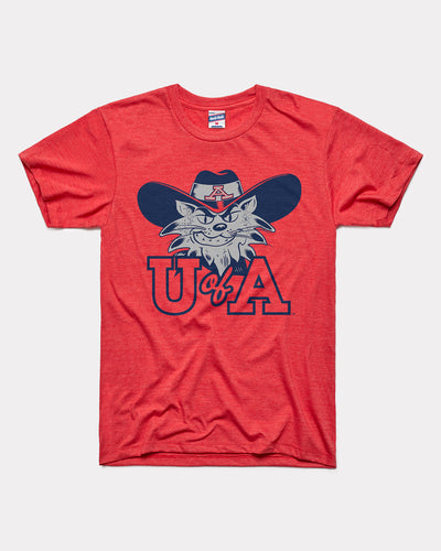 Red Arizona Wildcats U of A Vintage T-Shirt