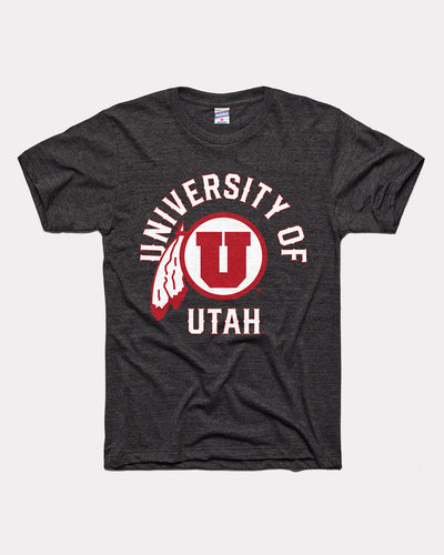 Black University of Utah Arch Vintage T-Shirt