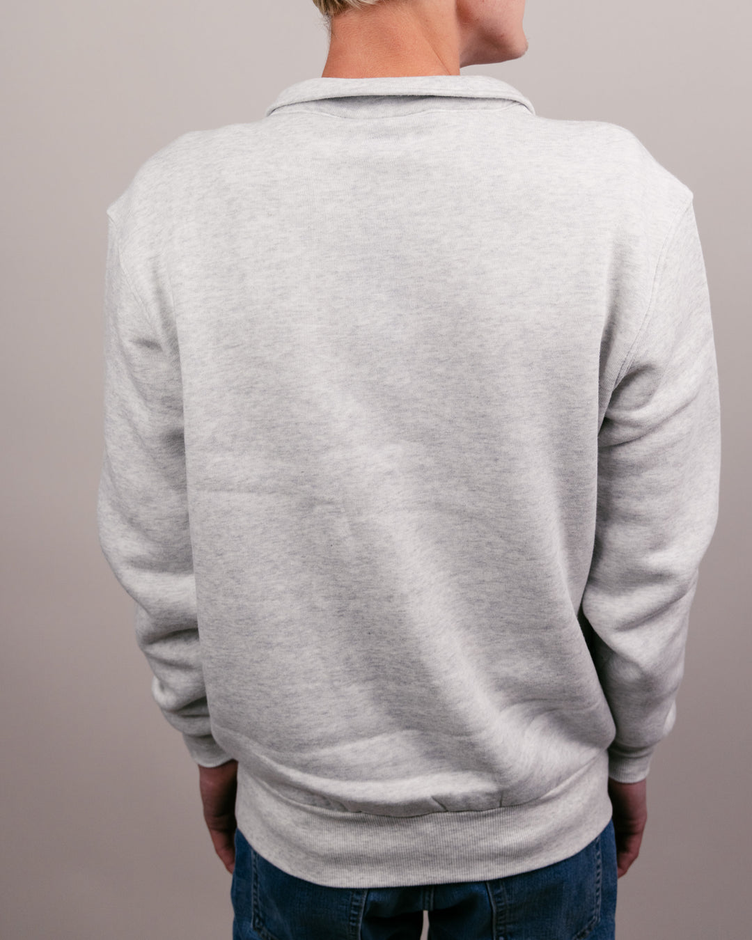 PEOPLE 1 SWEAT TOPS / ASH GRAY　XL Texas Tech Ash Grey Quarter Zip | CHARLIE HUSTLE