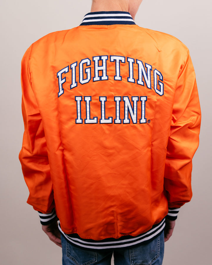 Vintage University Of Illinois Starter Jacket outlet L