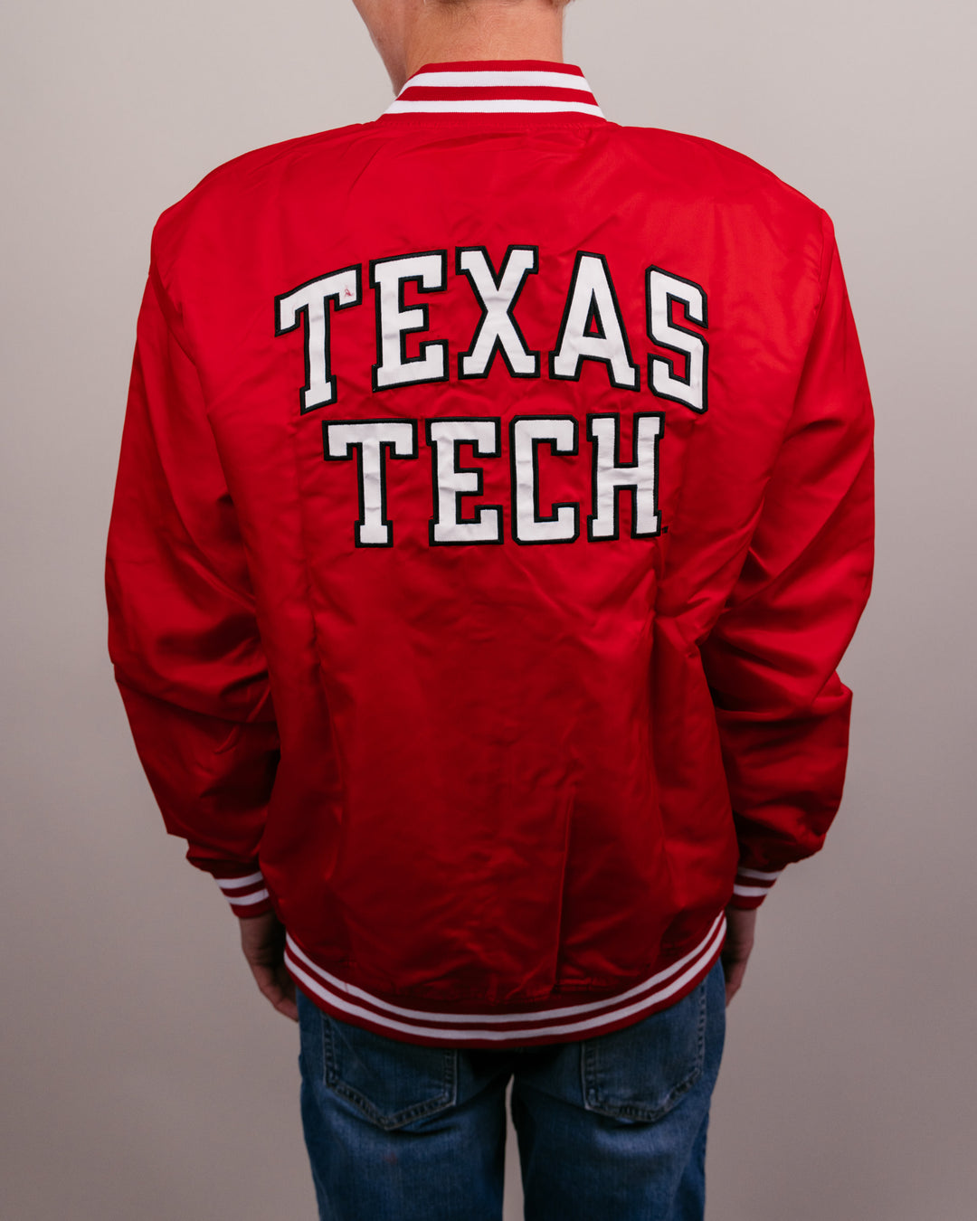 Texas Tech Red Raiders Vintage Letterman Jacket | CHARLIE HUSTLE