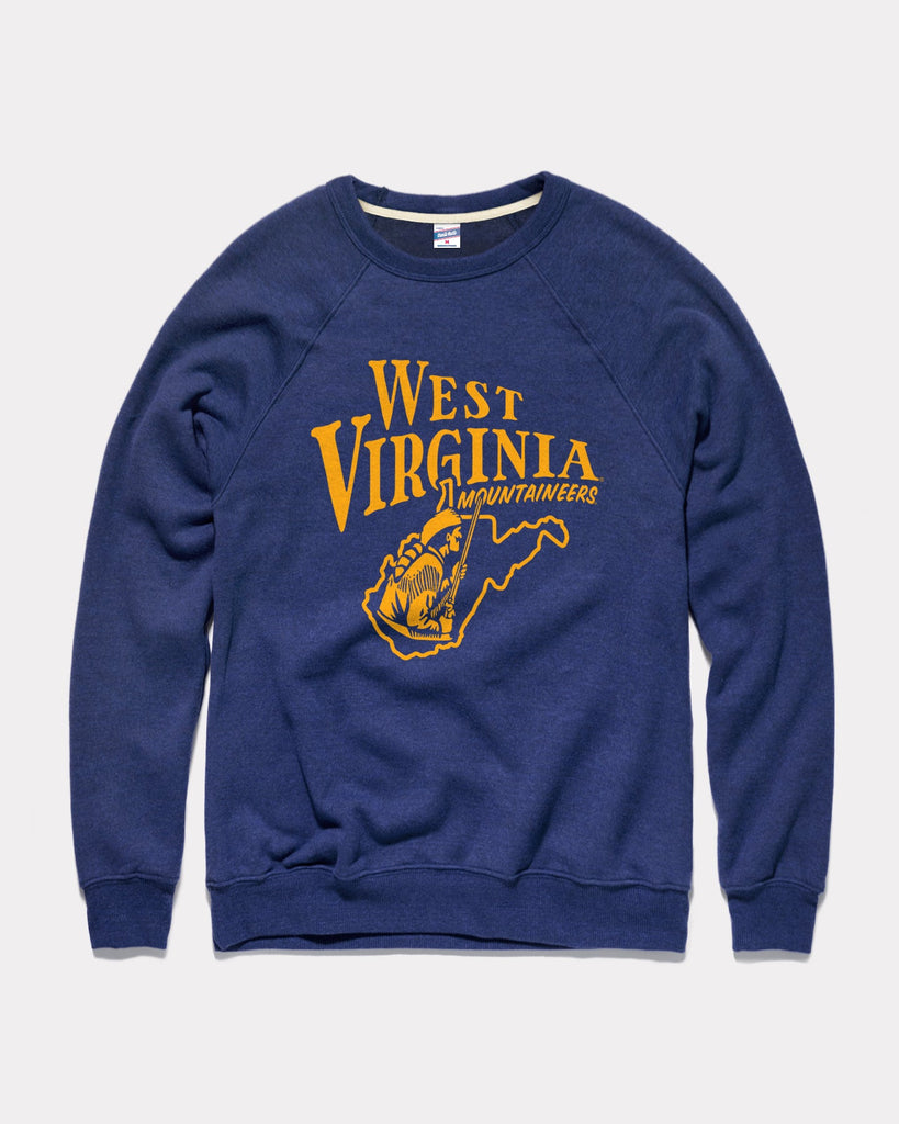 Wvu crewneck sweatshirt sale