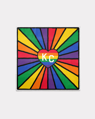 Pride KC Heart Bandana