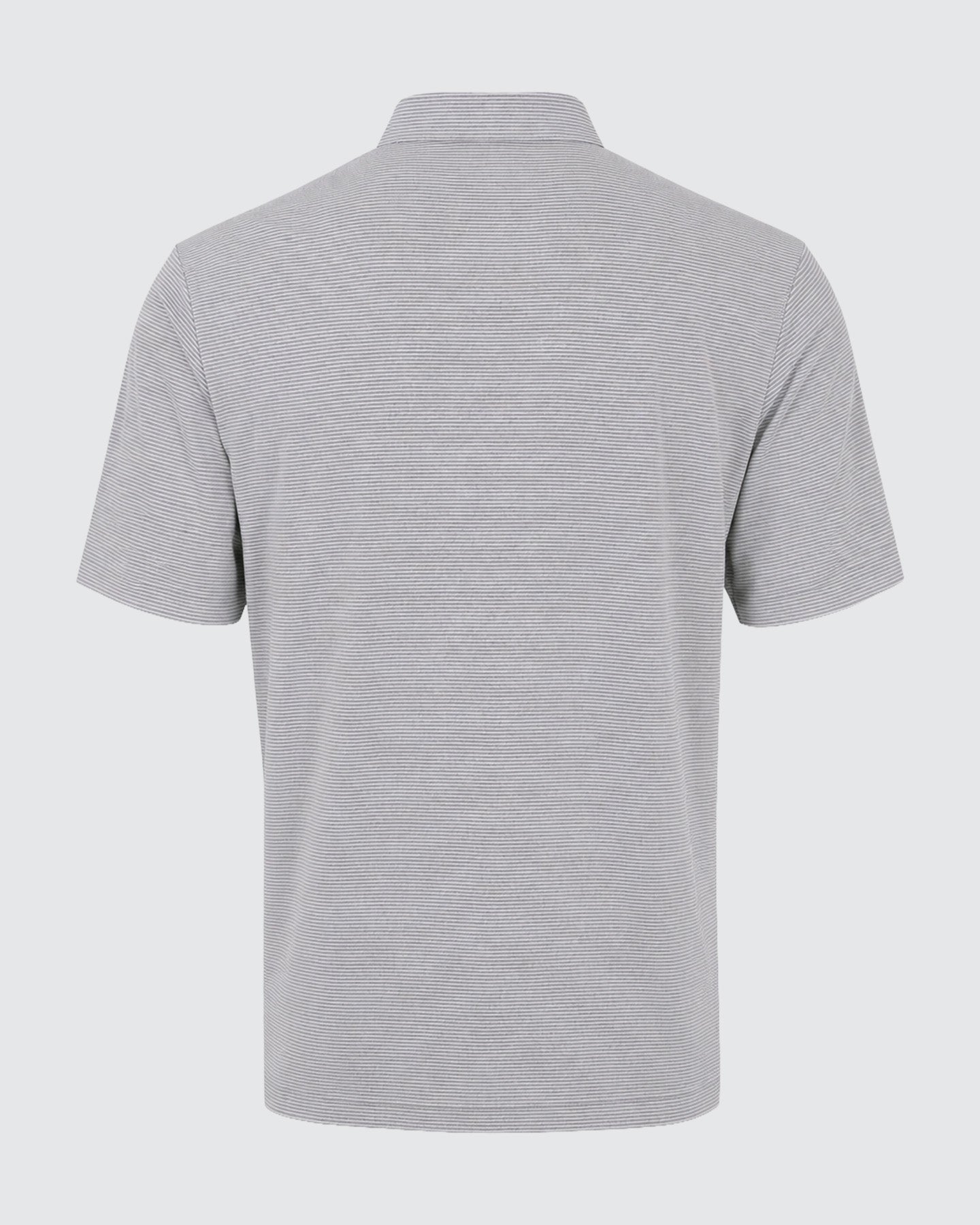 University of Nebraska Vault Logo Striped Polo | CHARLIE HUSTLE
