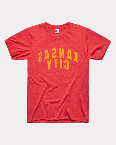 Red Backwards Kansas City T-Shirt