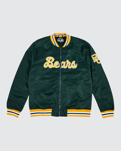 Baylor Bears Script Forest Green Varsity Jacket